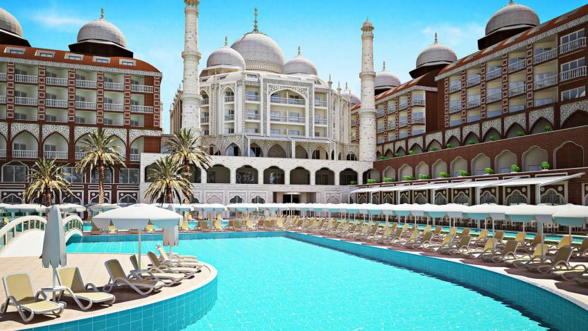 Турция. Горящие туры! Супер цена ! Супер отель в Сиде Royal Taj Mahal Hotel 5* Турция. Горящие туры! Супер цена ! Супер отель в Сиде Royal Taj Mahal Hotel 5*